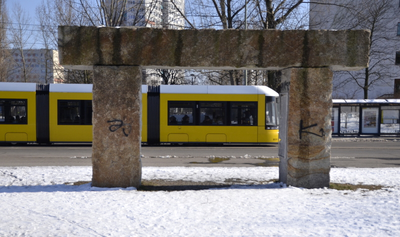 Straßenbahn im Rahmen