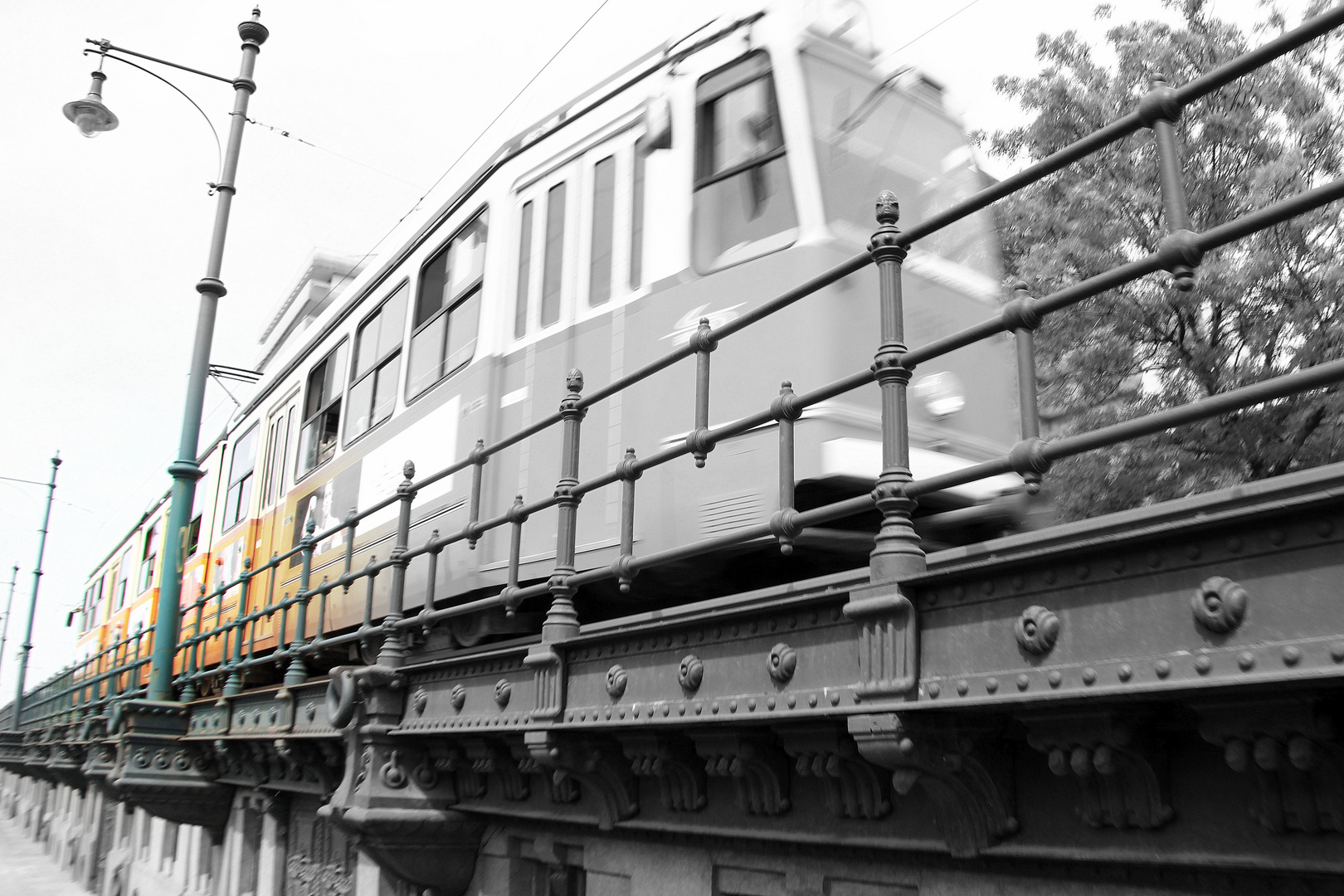 Strassenbahn in Budapest