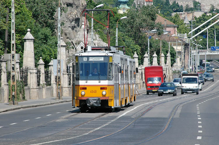 Straßenbahn in Budapest