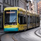 Strassenbahn in der Gaustrasse - Mainz 2023