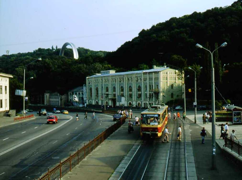 Straßenbahn in Kiew