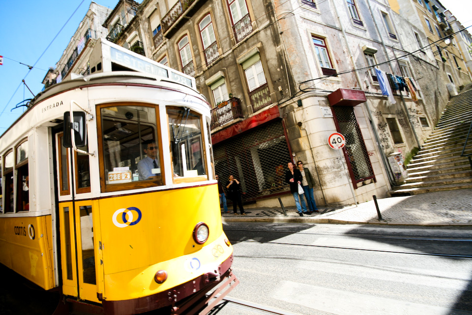 Straßenbahn in Lissabon