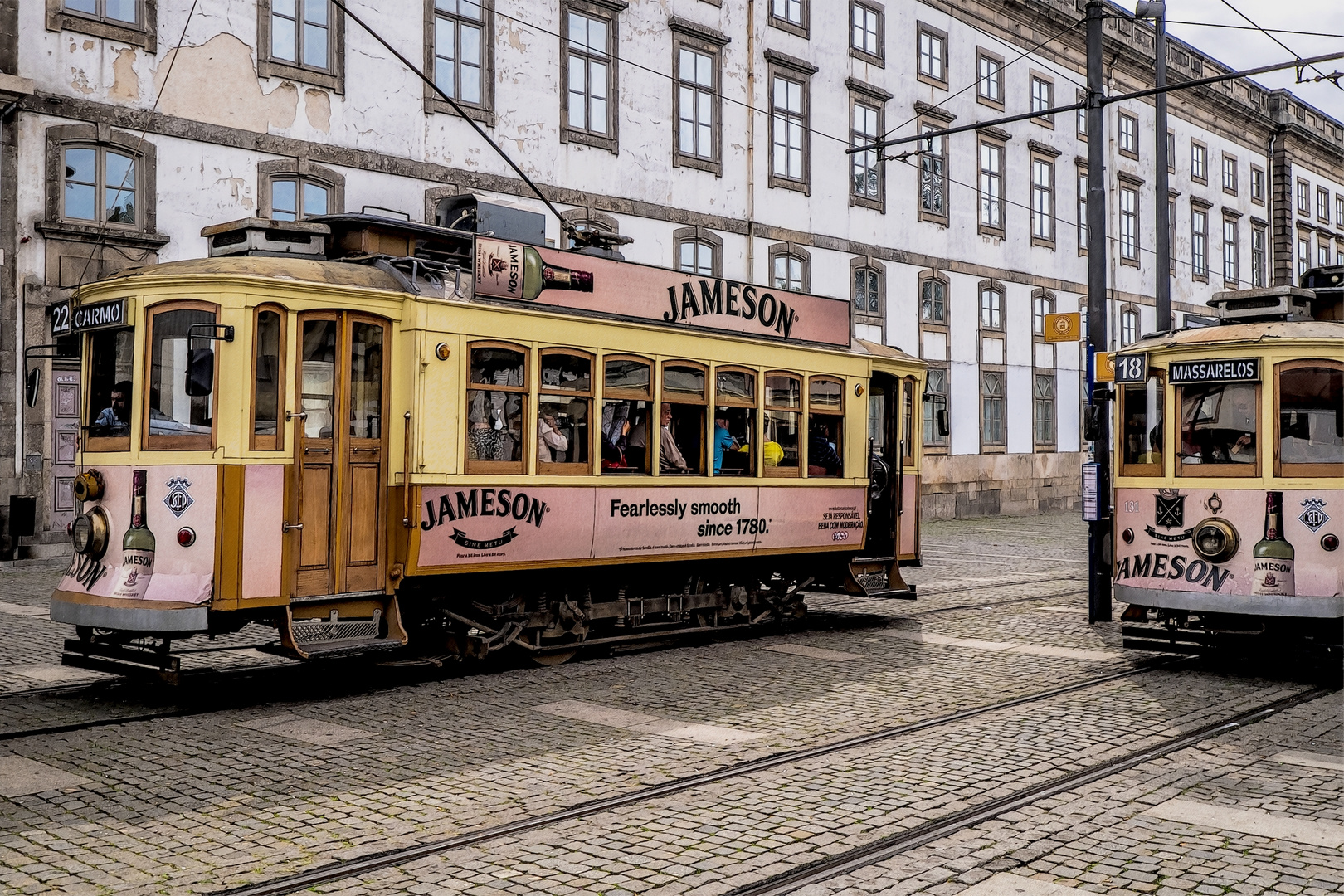 Strassenbahn in Porto