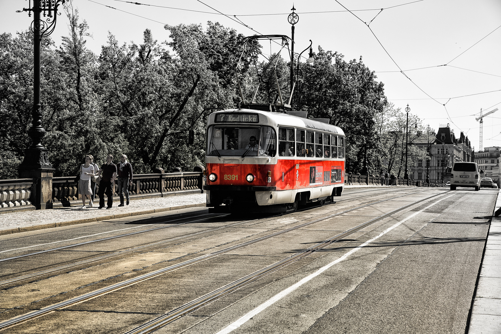 Strassenbahn in Prag