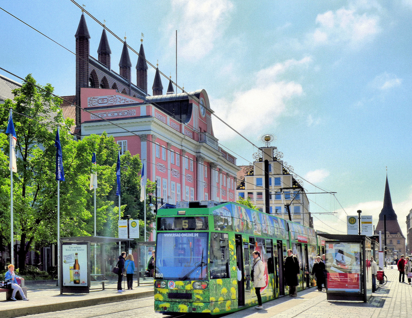 Straßenbahn in Rostock 