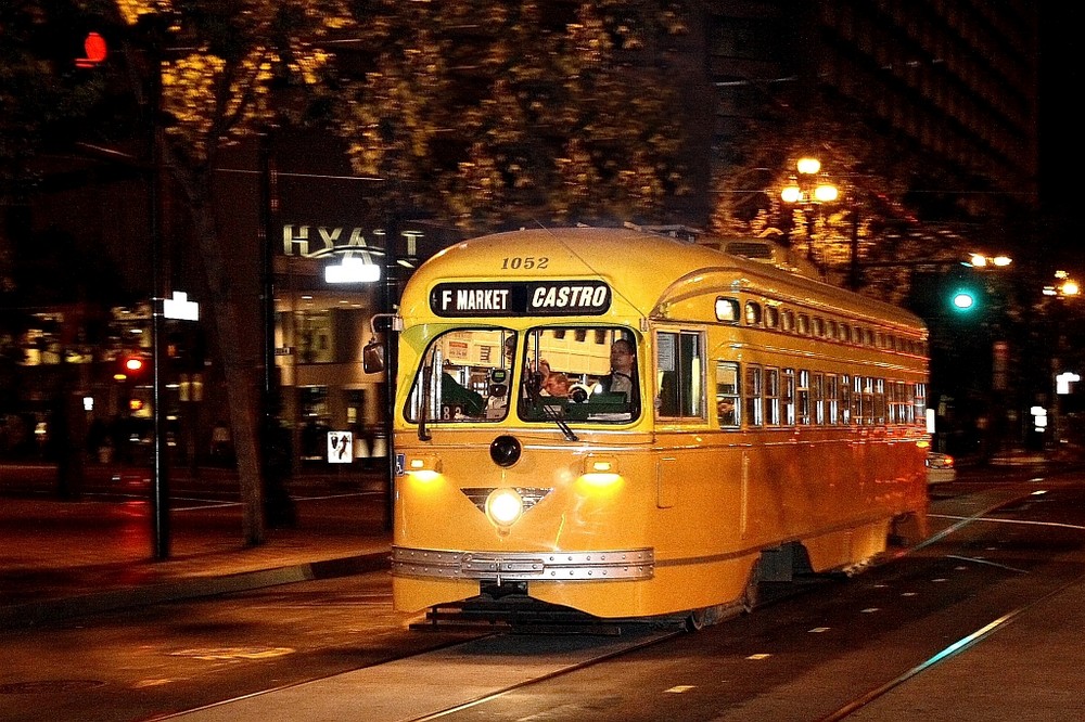 Straßenbahn in San Francisco - PCC car 1052