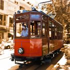 Straßenbahn in Soller auf Mallorca