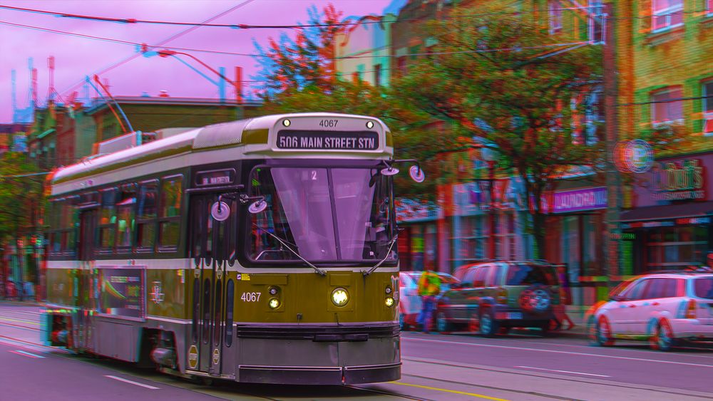 Straßenbahn in Toronto 3-D