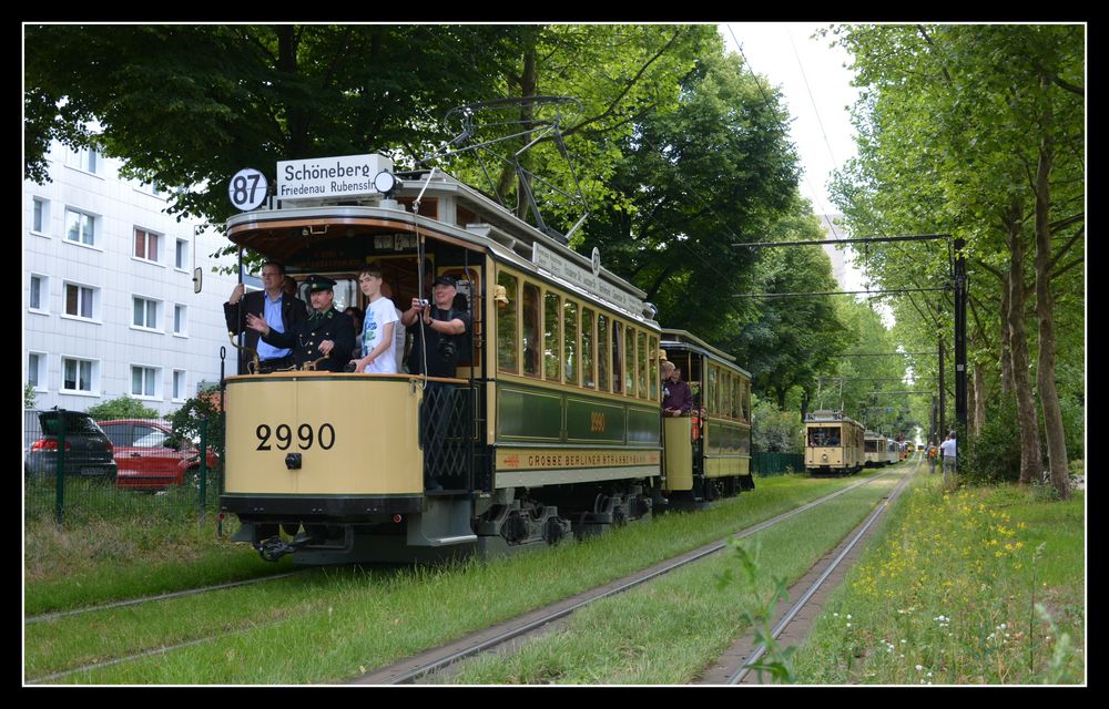 Straßenbahn-Jubiläumskorso