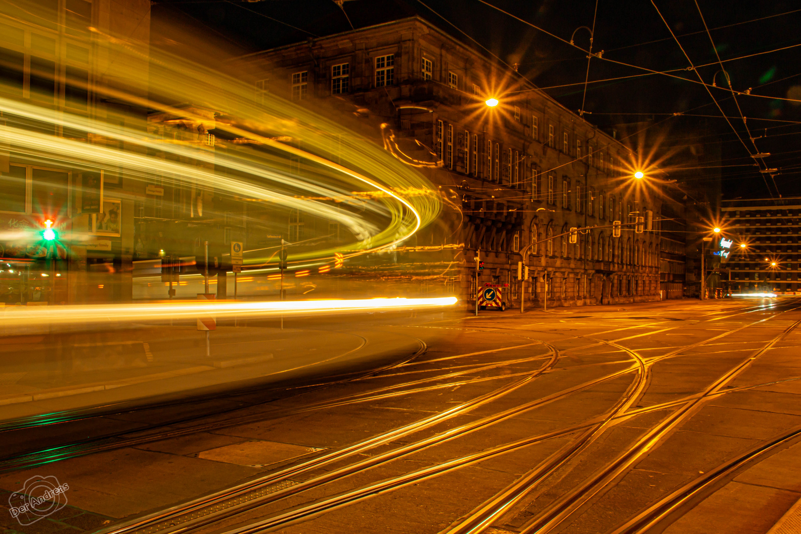 Straßenbahn knapp verpasst