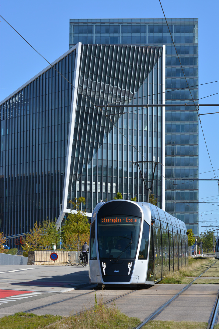 Straßenbahn Luxembourg  -2