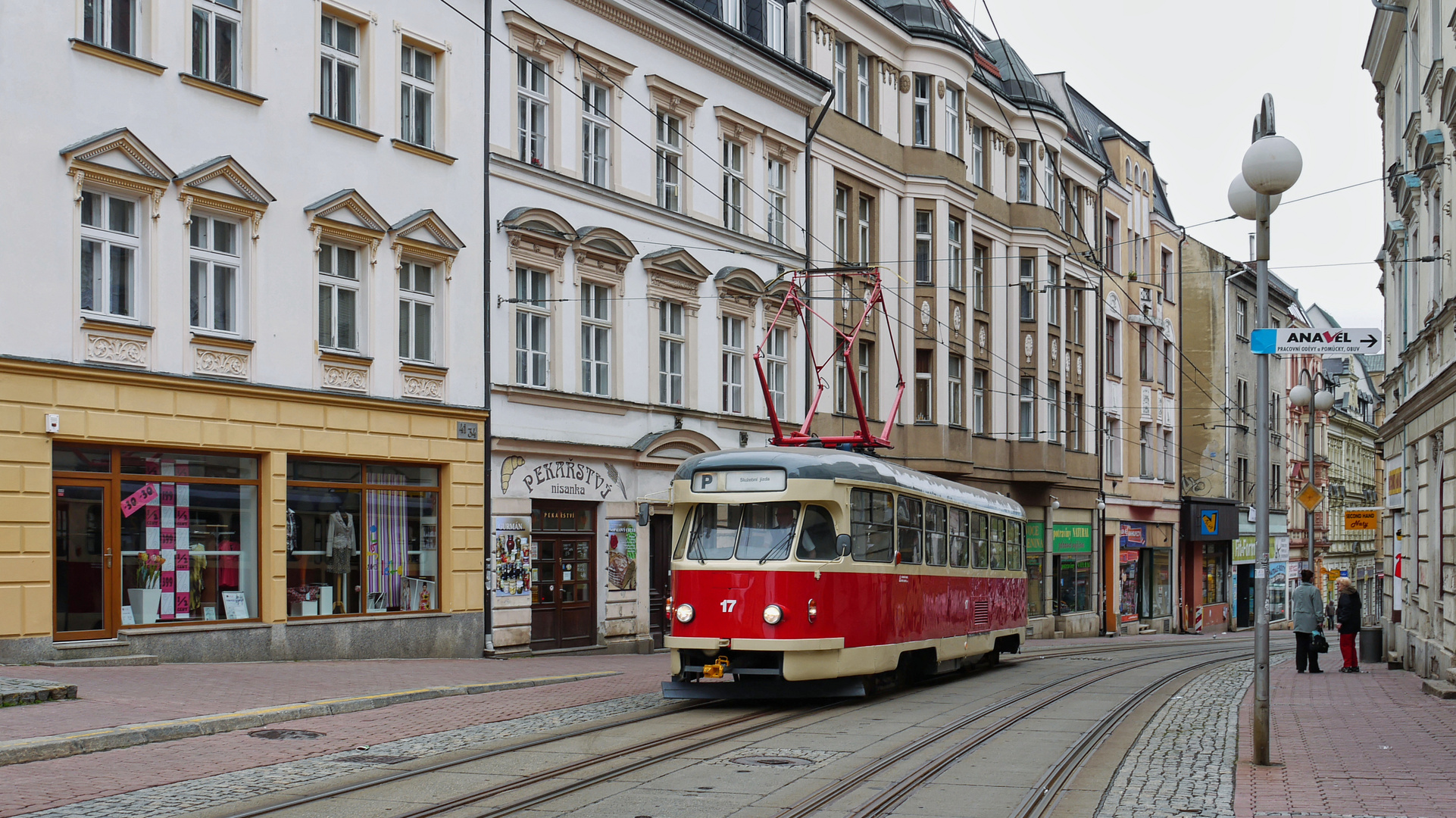 Straßenbahn-Oldies in Liberec (2)