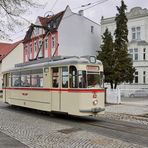 Straßenbahn-Oldtimer in Cottbus
