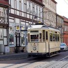 Straßenbahn-Oldtimer in Halberstadt