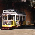 Straßenbahn-Oldtimer in Lissabon