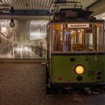 Straßenbahn-Oldtimer von 1916