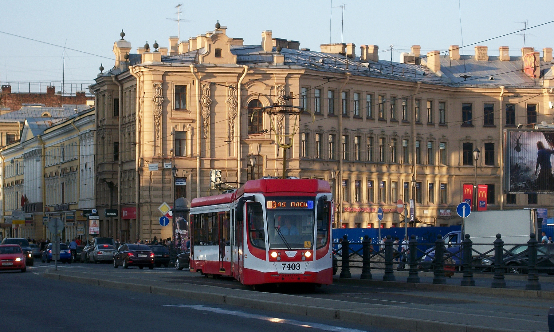 Strassenbahn St. Petersburg 2013