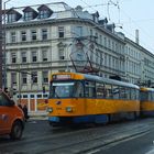 Straßenbahn-Stau