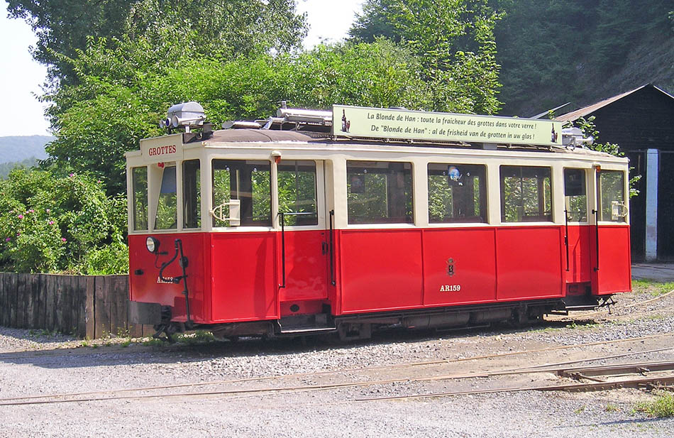 Straßenbahn von Han-sur-Lesse