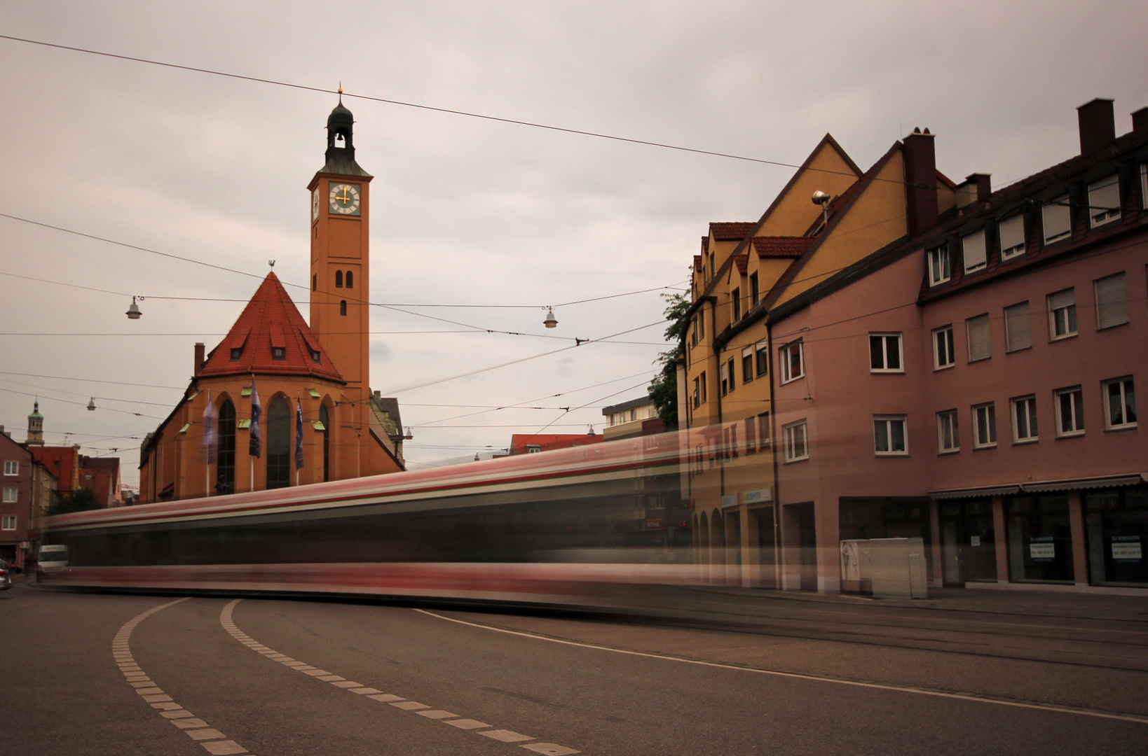 Strassenbahn vor Jakob