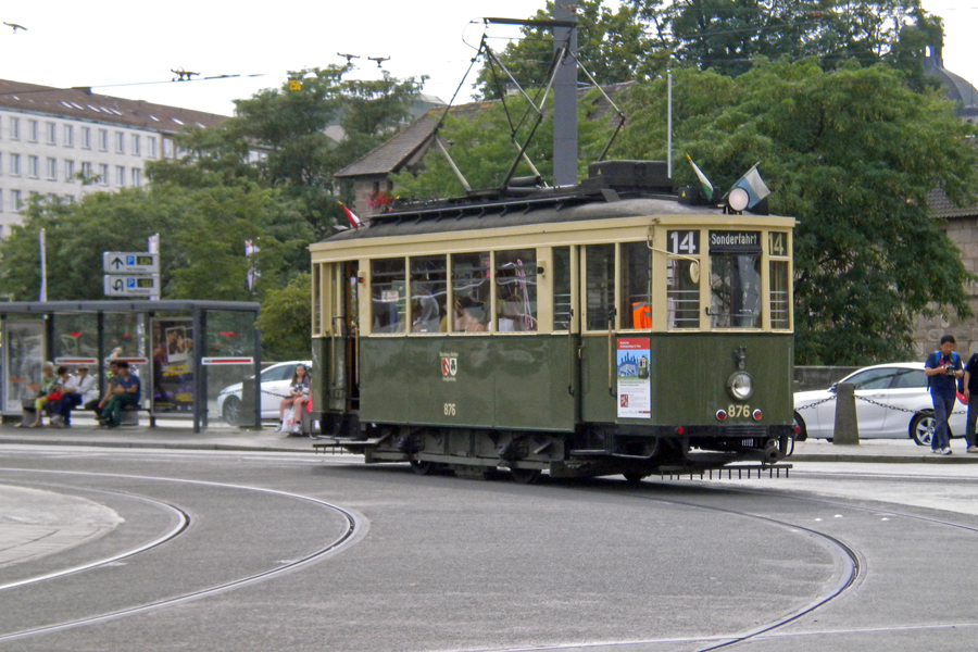 Straßenbahn - wie dazumal