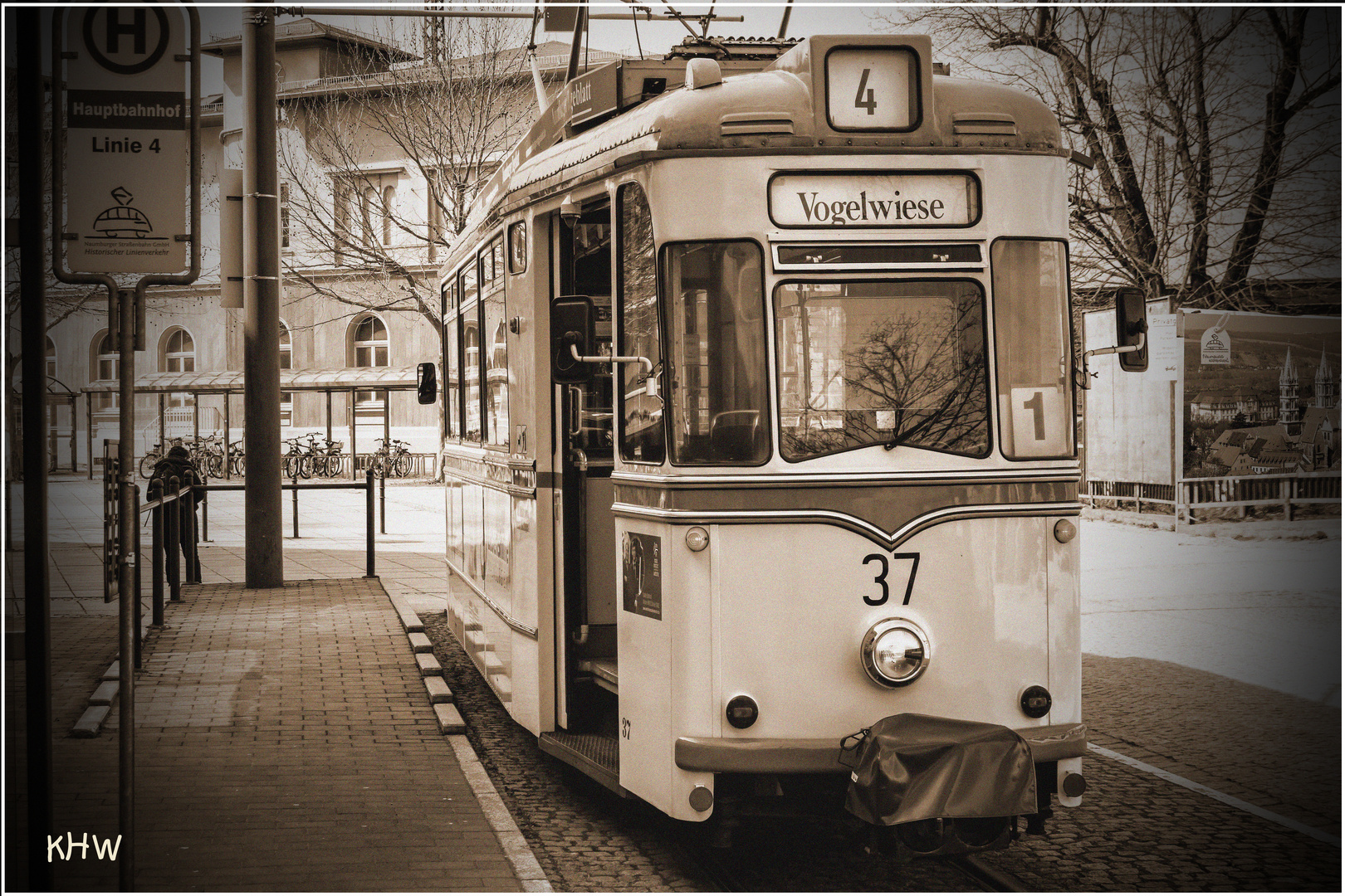 Straßenbahn "Wilde Zicke" in Naumburg (Saale) - Variante 2