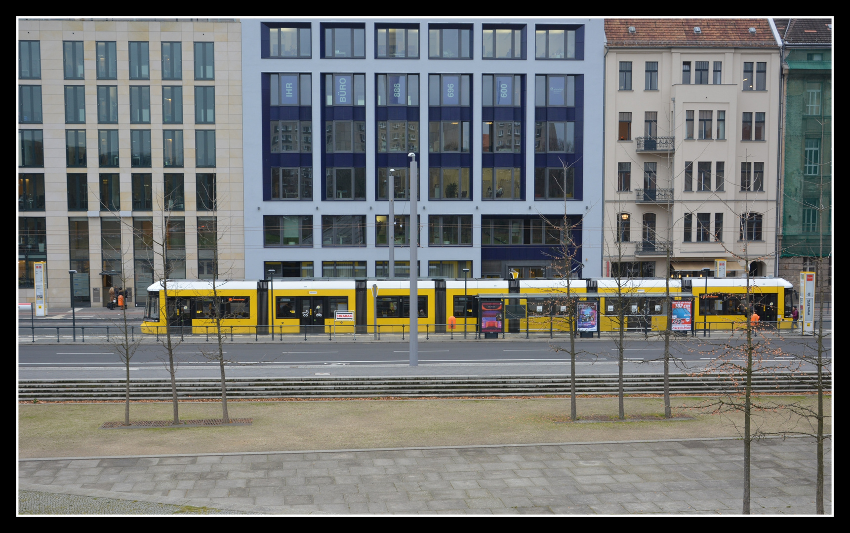 Straßenbahn zum Hauptbahnhof