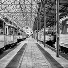 Straßenbahndepot - Halle links, Gleis 1-6