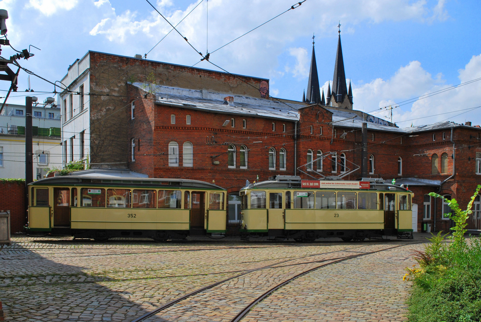 Straßenbahndepot Magdeburg/Sudenburg