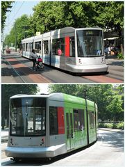 Straßenbahnen in Düsseldorf-Benrath