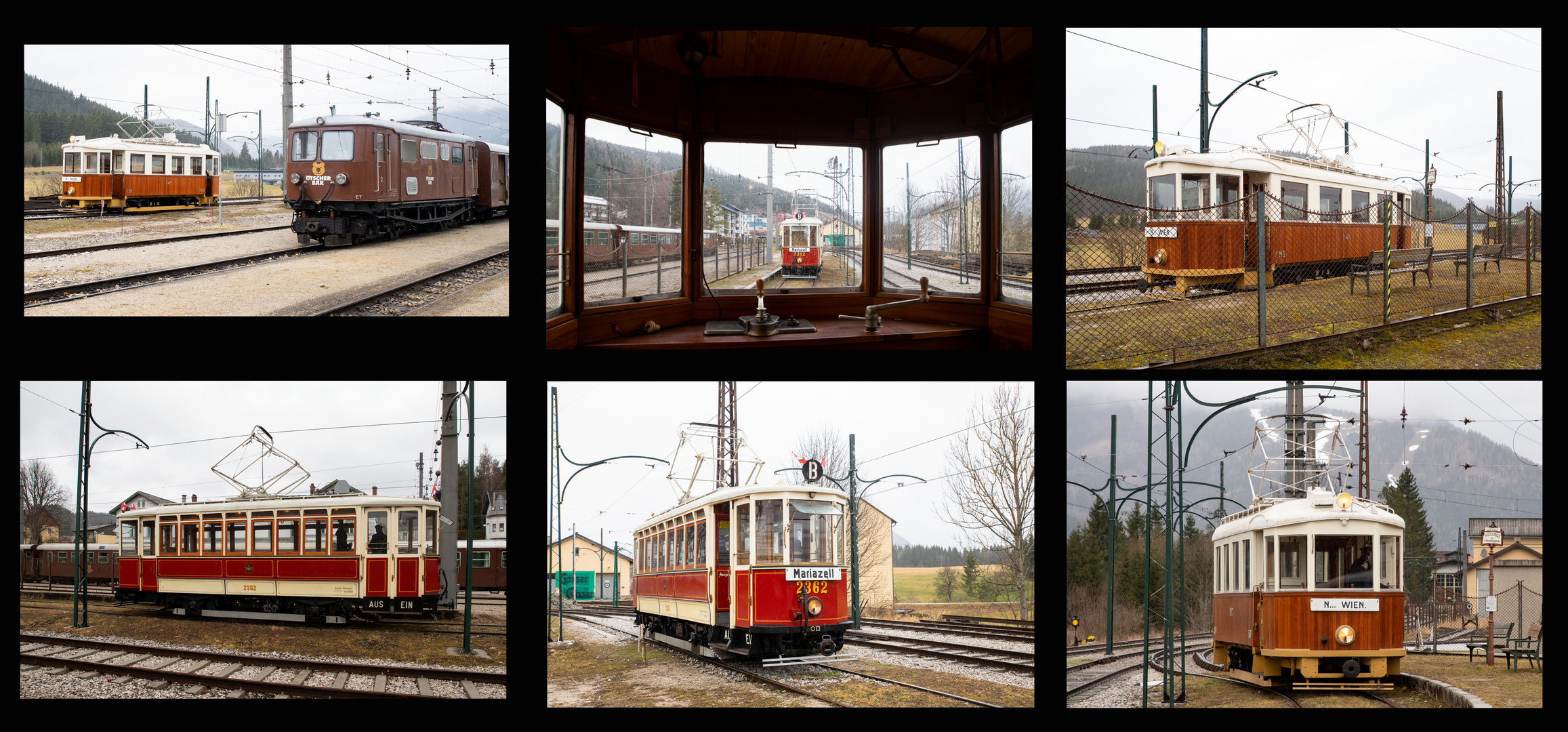 Straßenbahnen von anno Dazumal