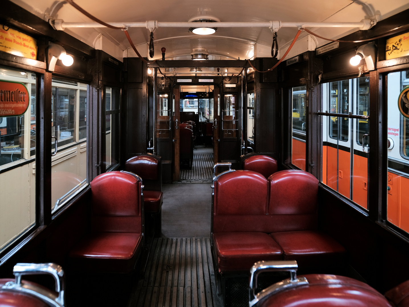 Straßenbahnfahrt wie dazumal