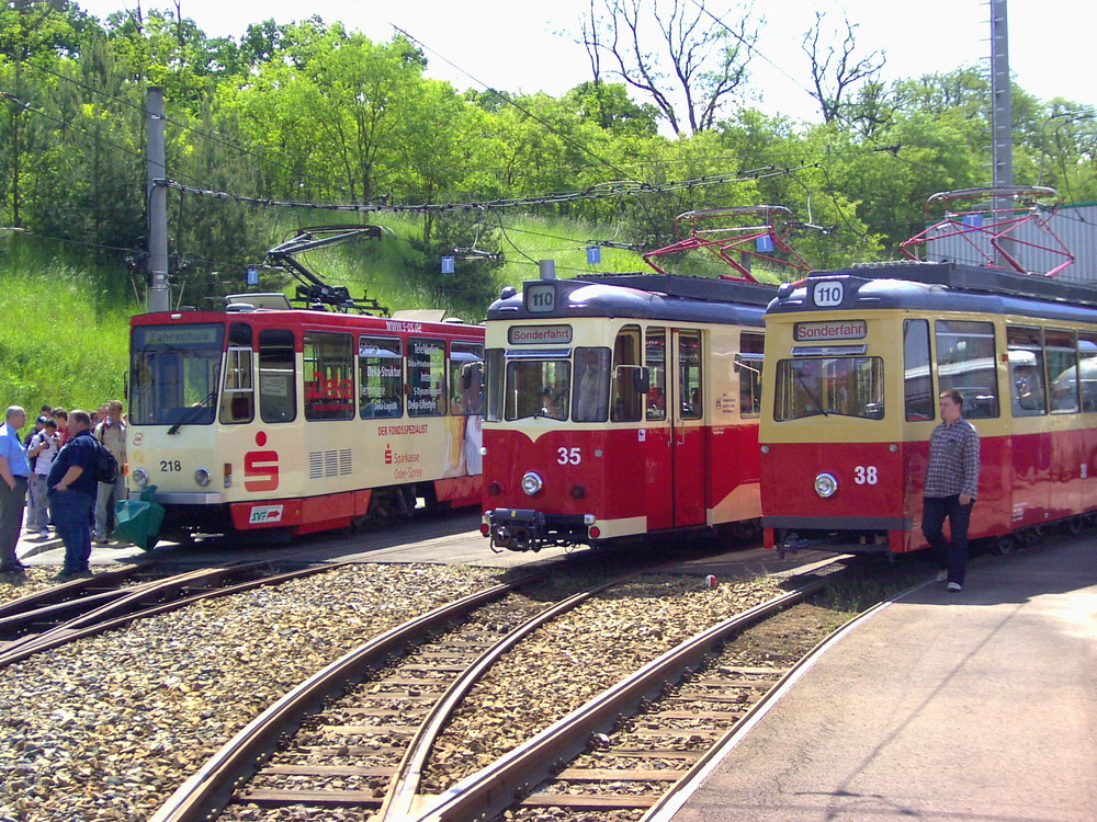 Straßenbahnfest in Frankfurt/oder