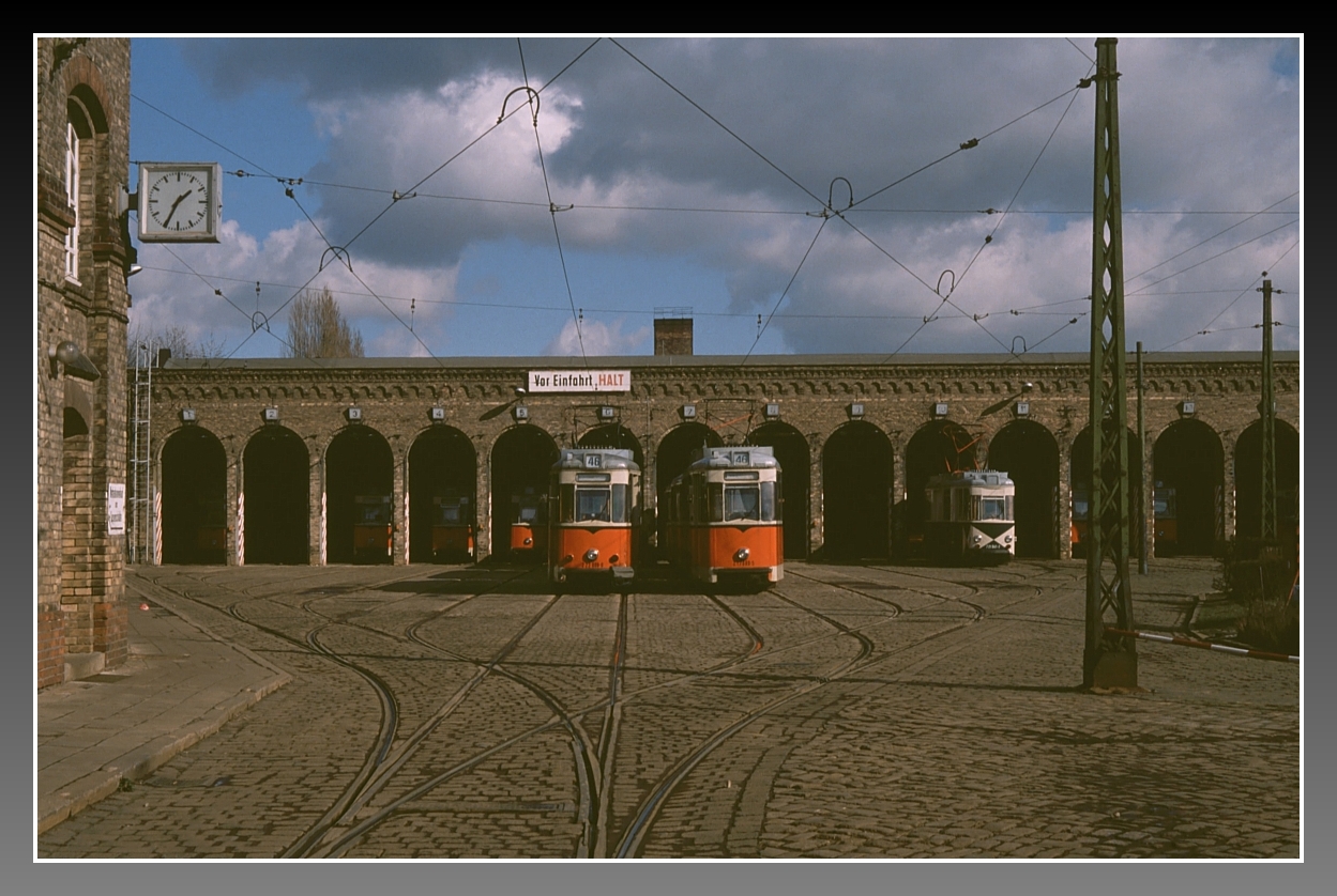 Straßenbahnhof Niederschönhausen -1