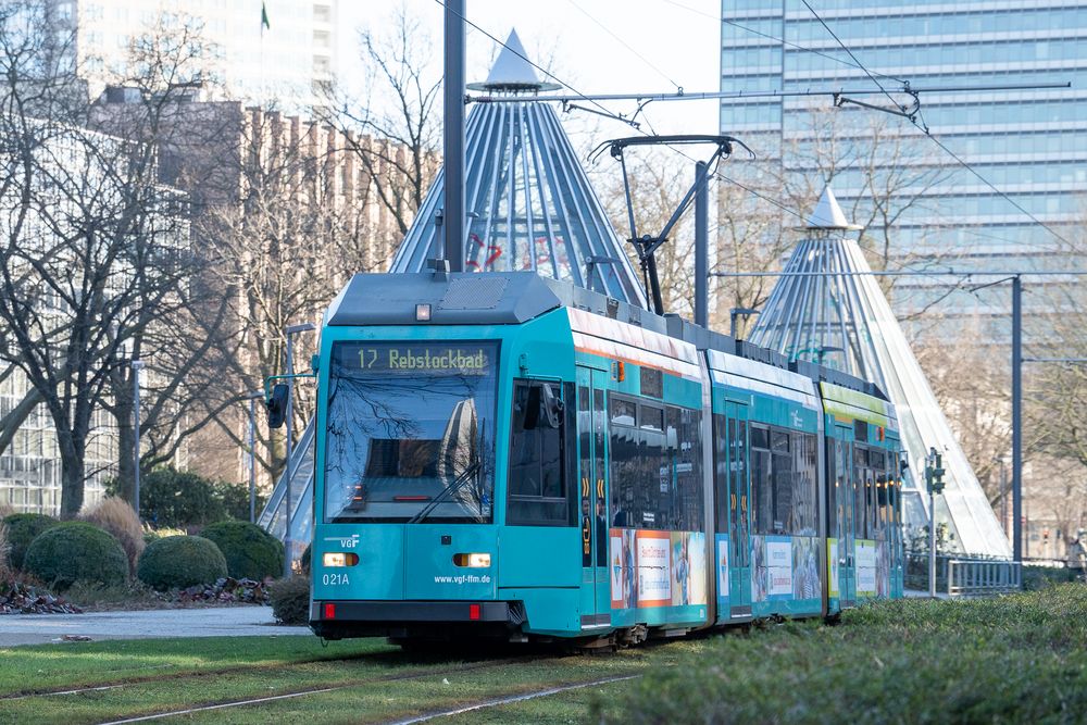 Straßenbahnimpressionen Frankfurt Main