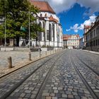 Straßenbahnlinien am Dom