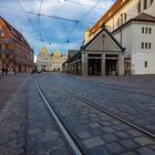 Straßenbahnlinien am Moritzplatz