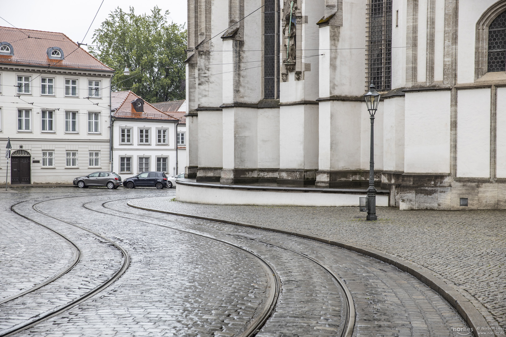 Straßenbahnlinien um den Dom