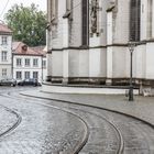 Straßenbahnlinien um den Dom