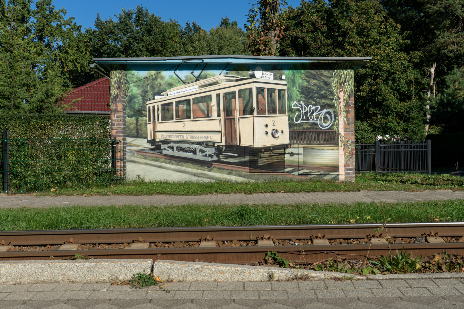 Straßenbahnmotive Woltersdorf