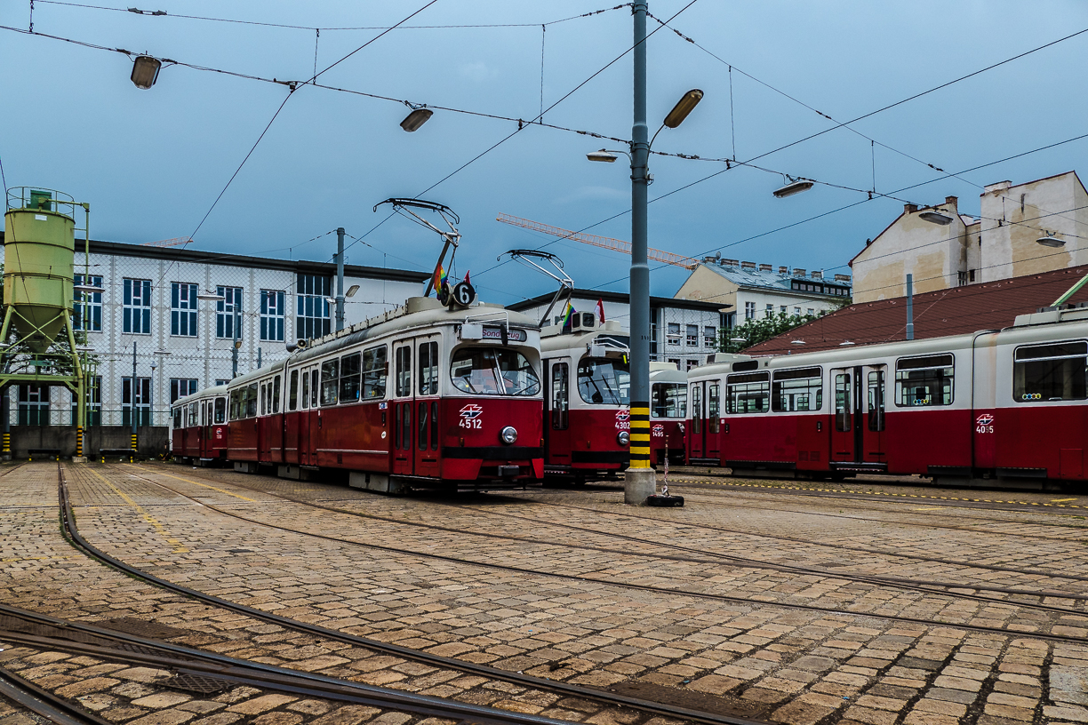 Straßenbahnremise Favoriten 10. Bezirk