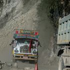 Strassenbau in Bhutan 