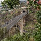 Straßenbaukunst auf Madeira