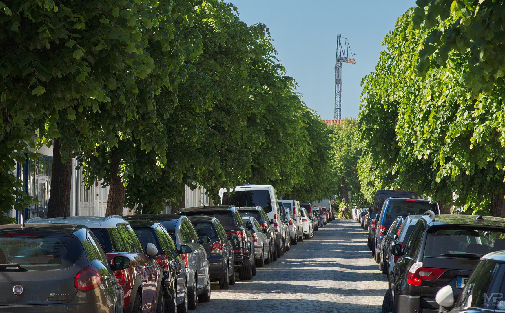 Straßenbaustelle