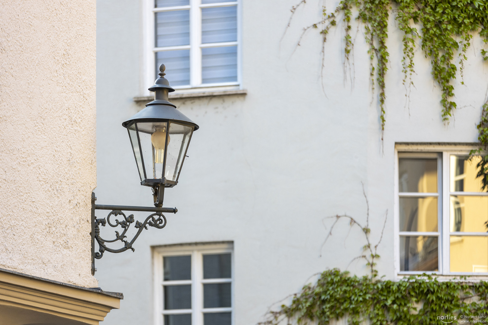 Straßenbeleuchtung Augsburger Altstadt