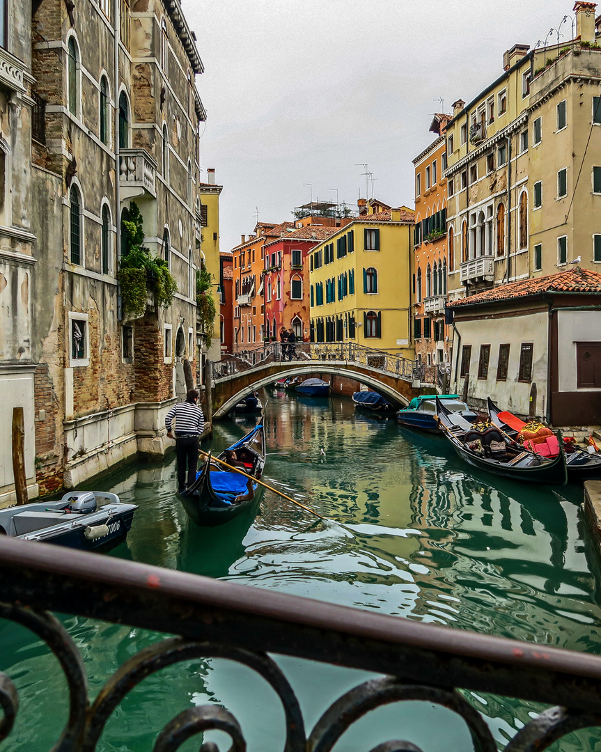 Straßenbild aus Venedig