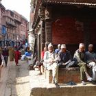 Strassenbild in Bhaktapur