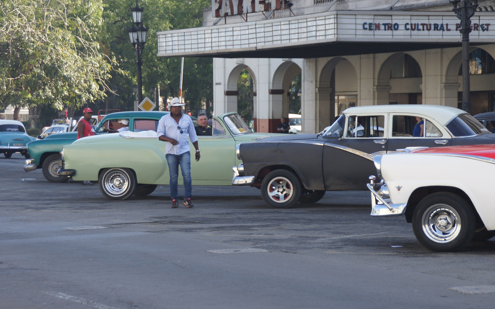 Straßenbild in Cuba