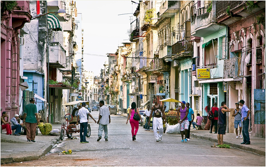 Straßenbild in Havanna