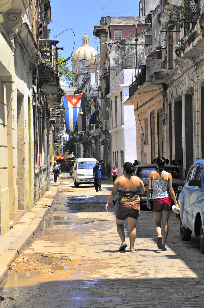 Straßenbild in Havanna